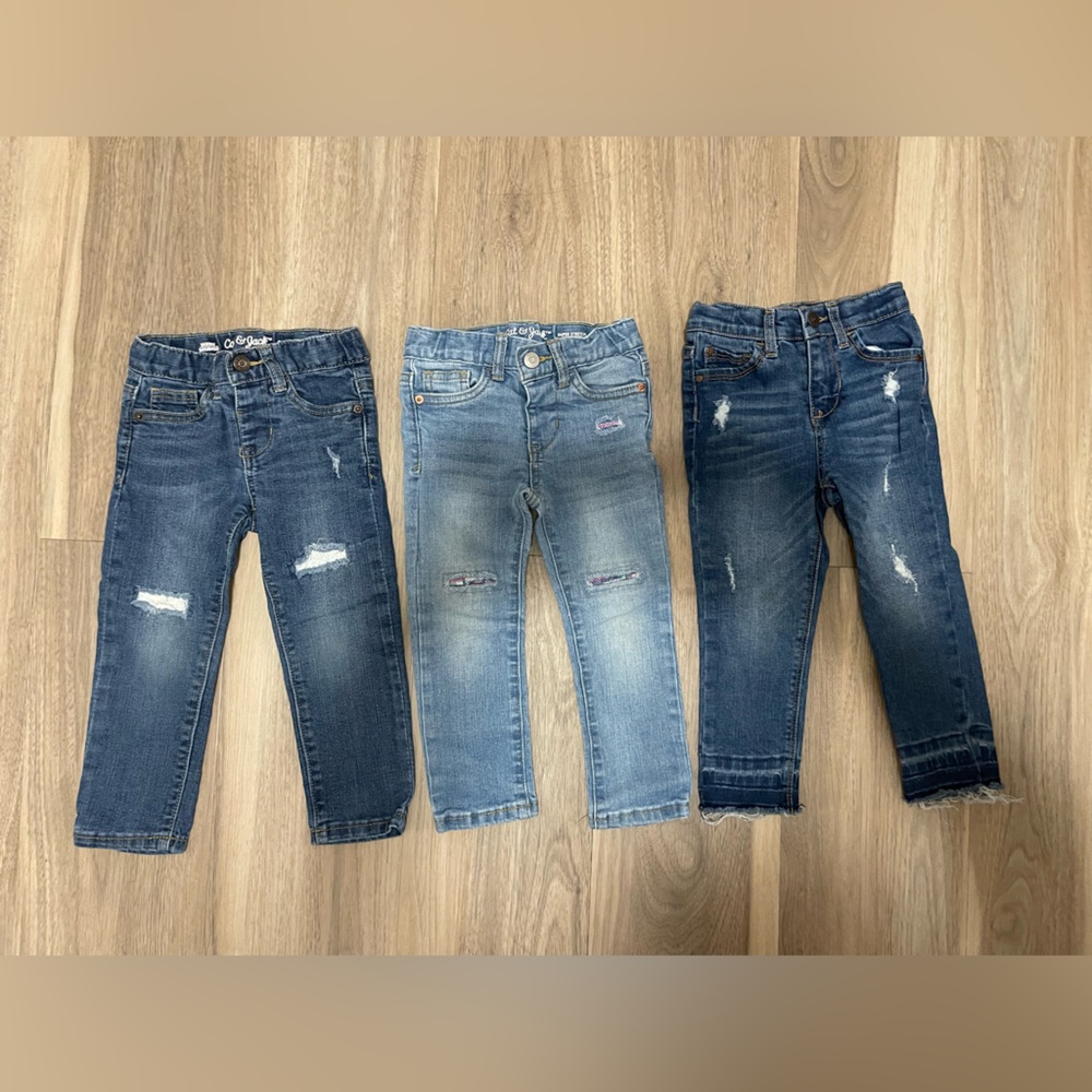 Stylish Distressed Denim Jeans for Kids